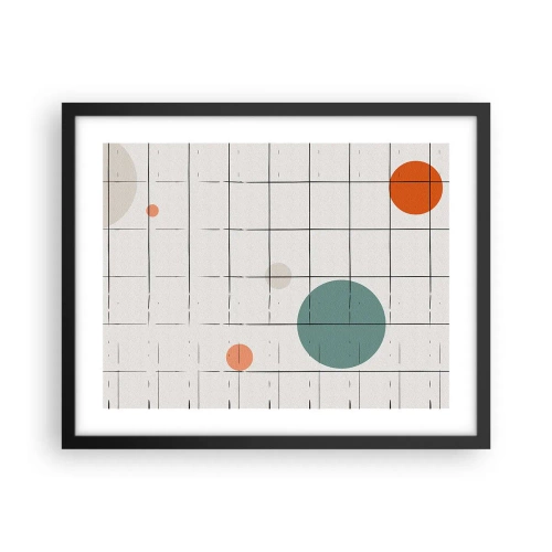 Plagát v čiernom ráme - Uväznené. My alebo ony? - 50x40 cm