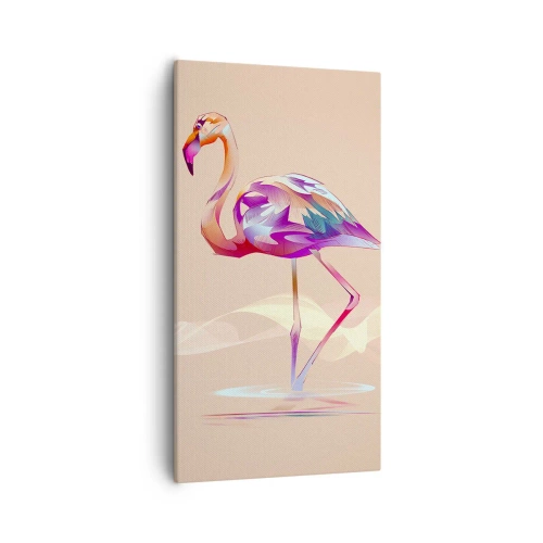 Obraz na plátne - Vták dobrých emócií - 55x100 cm