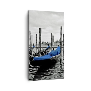 Obraz na plátne - Zamyslené Benátky - 45x80 cm