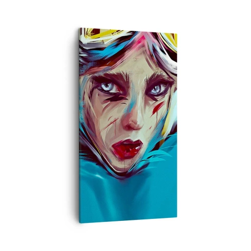 Obraz na plátne - Silničná bojovníčka - 45x80 cm
