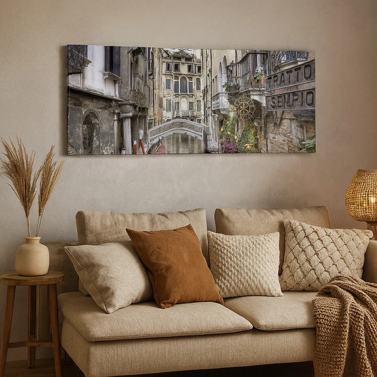 Obraz na plátne - Od storočí v tichom zamyslení - 30x30 cm