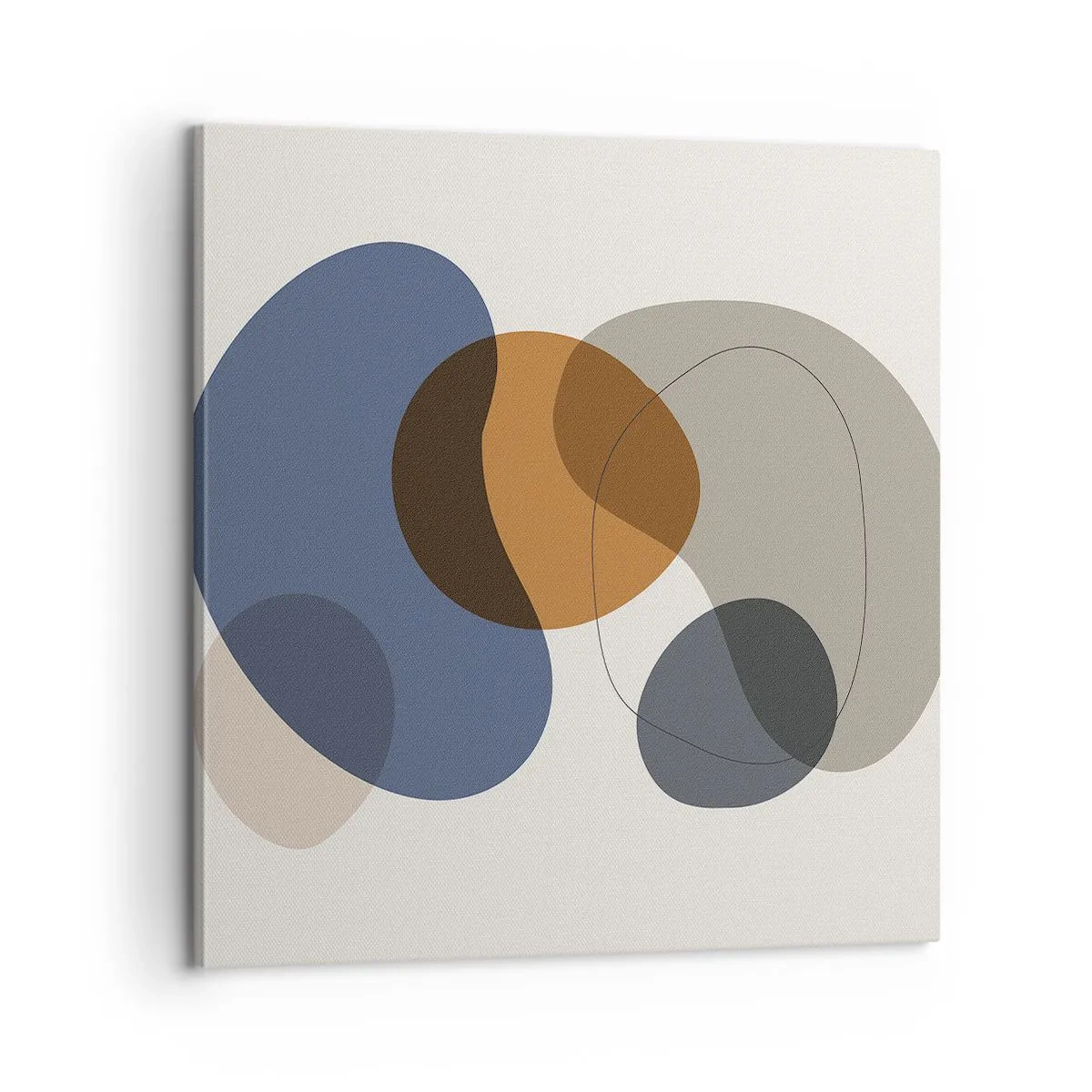 Obraz na plátne - Kvapky farieb - 60x60 cm