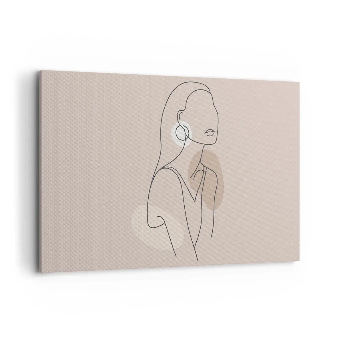 Obraz na plátne - Dievčenská ikona - 120x80 cm