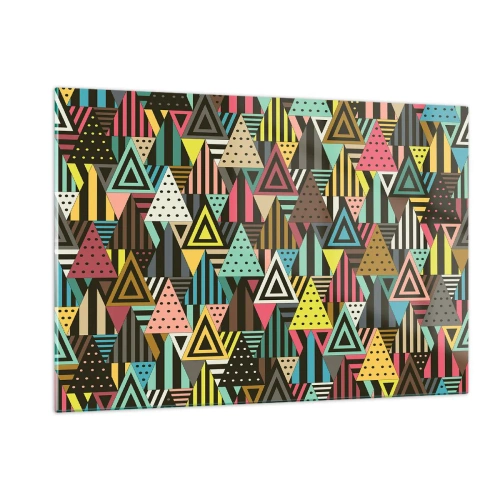 Obraz na skle - V rytme na tri - 120x80 cm