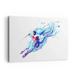 Obraz na plátne - Šialený beh za radosťou - 120x80 cm