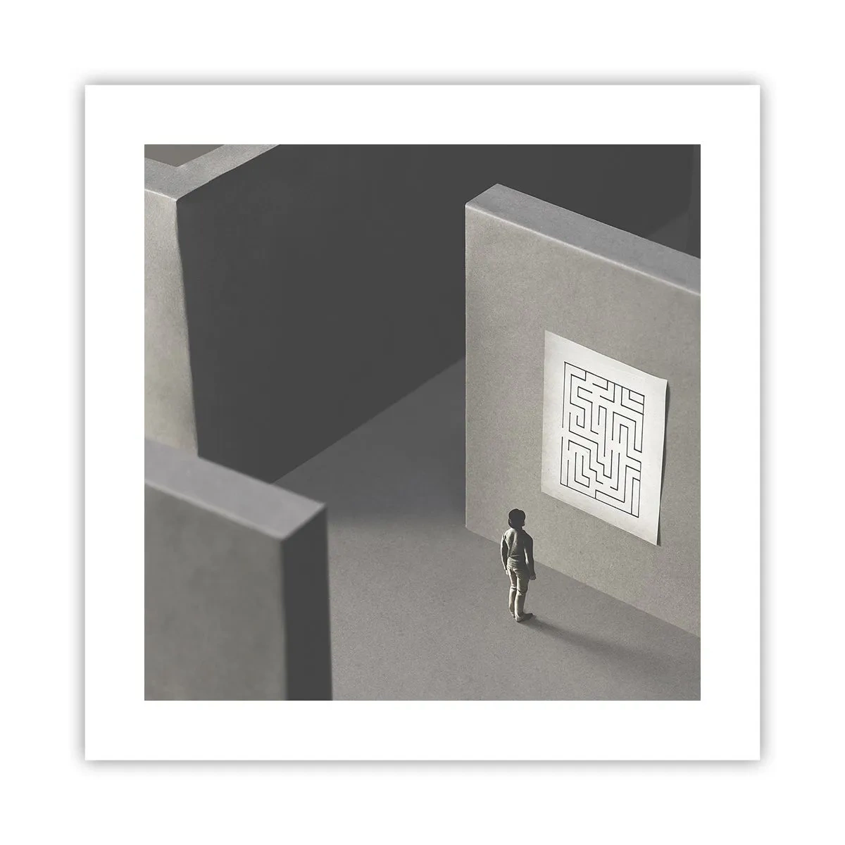 Plagát - Kde to ale som? - 40x40 cm