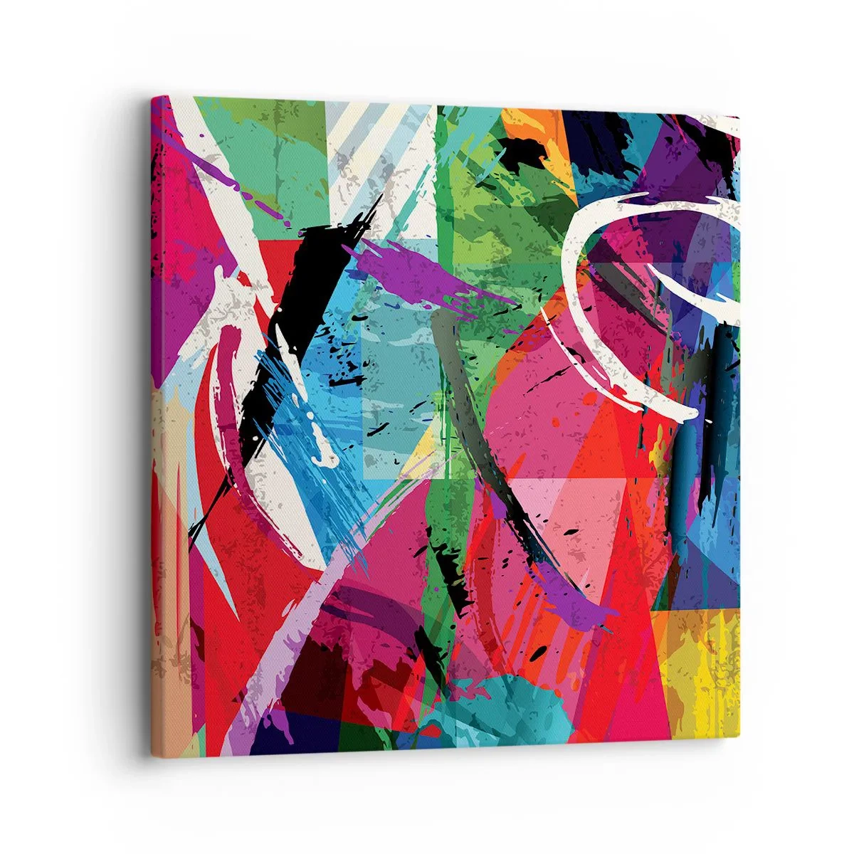 Obraz na plátne - Rýchlo, živo a čulo - 30x30 cm