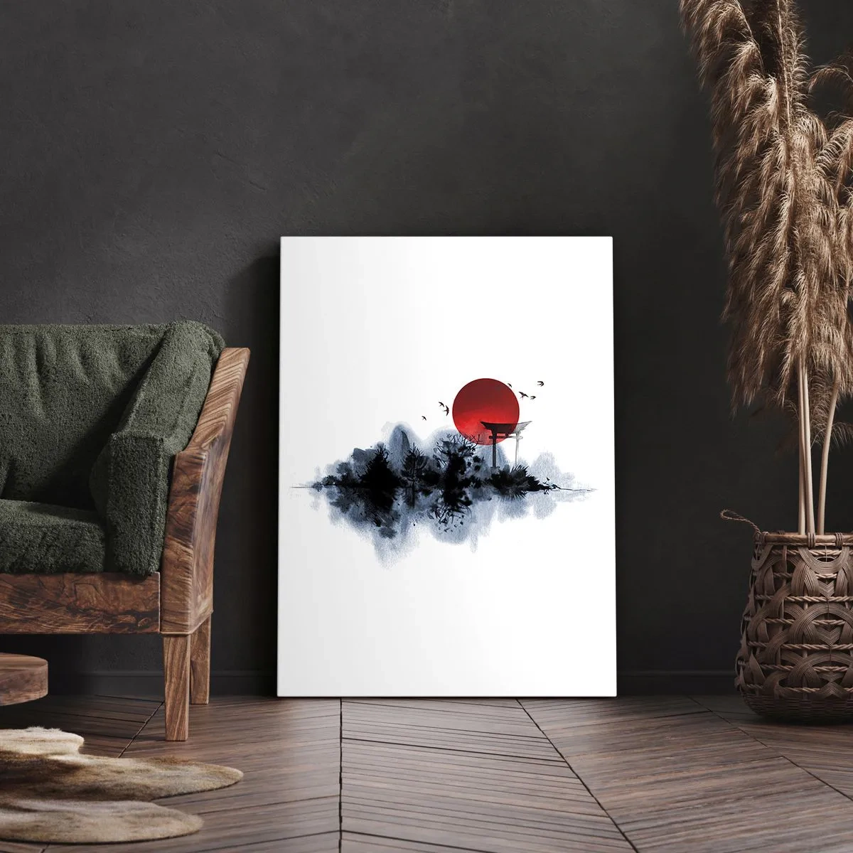 Obraz na plátne - Japonský pohľad - 50x70 cm