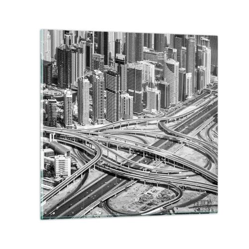 Obraz na skle - Dubaj – neskutočné mesto - 50x50 cm
