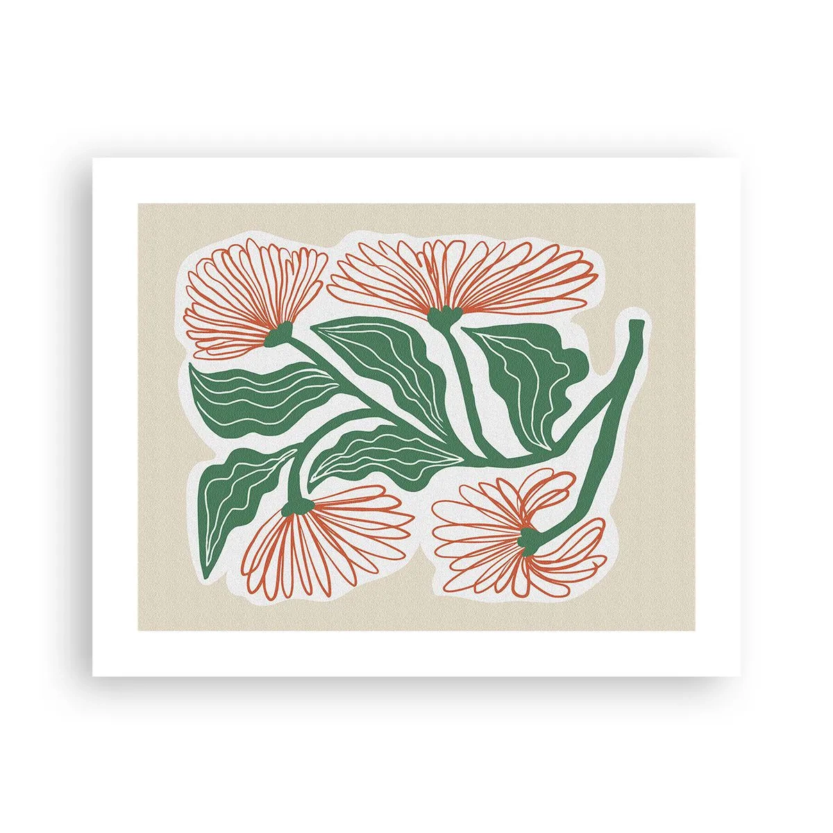 Plagát - Ľudové aj moderné - 50x40 cm