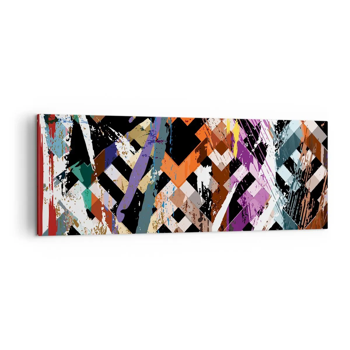 Obraz na plátne - Umocnené na druhú - 140x50 cm