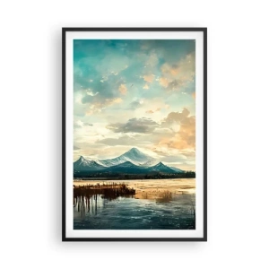 Plagát v čiernom ráme - Pod ochranou neba - 61x91 cm