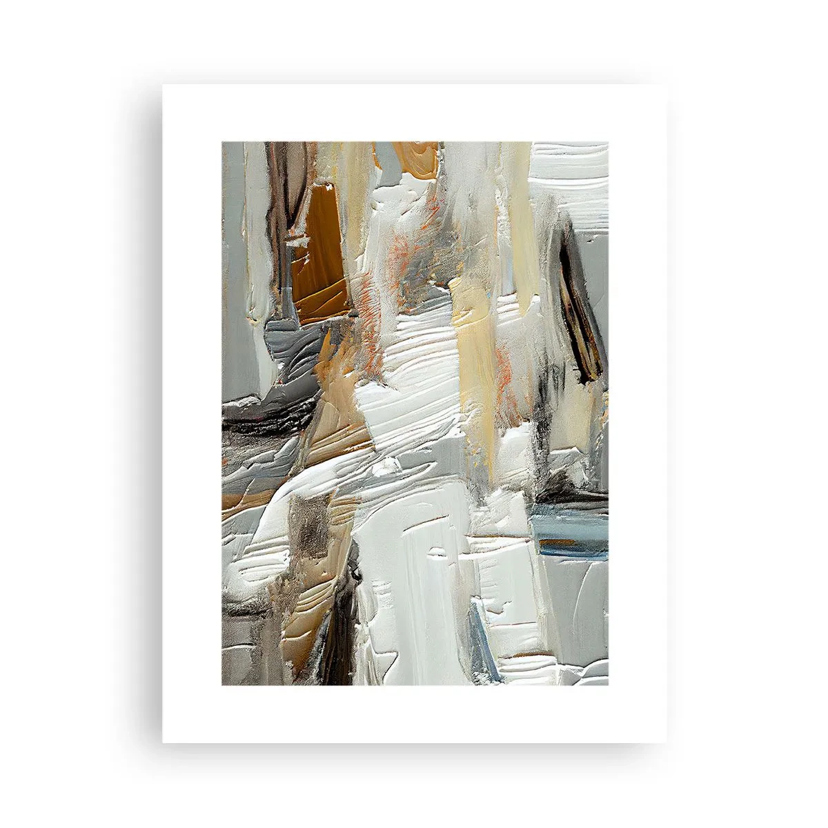 Plagát - Farebné nahromadenie - 30x40 cm