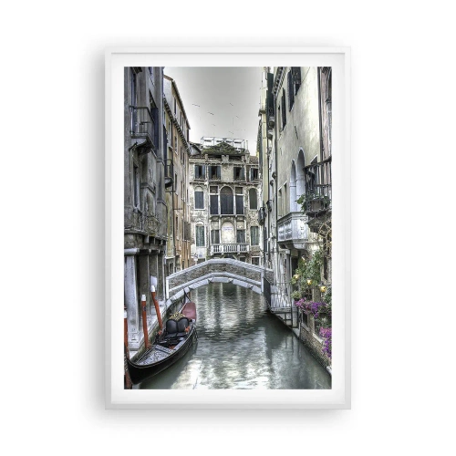 Plagát v bielom ráme - Od storočí v tichom zamyslení - 61x91 cm