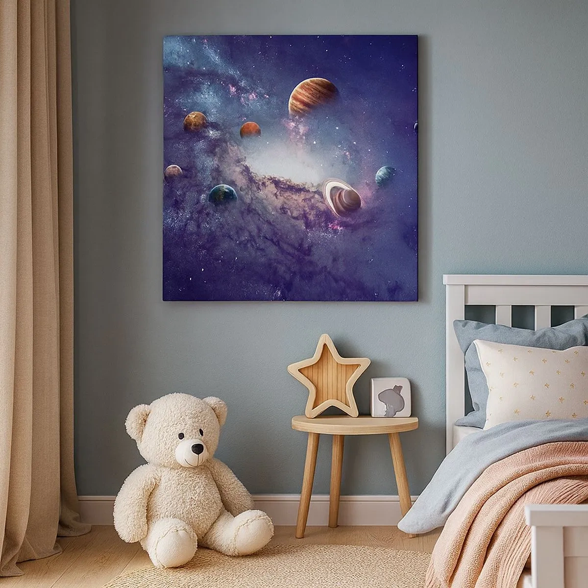 Obraz na plátne - Slnko a tanec - 30x30 cm