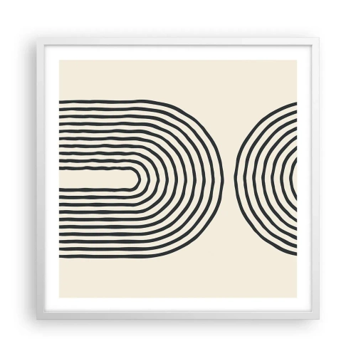 Plagát v bielom ráme - Už čoskoro… - 60x60 cm