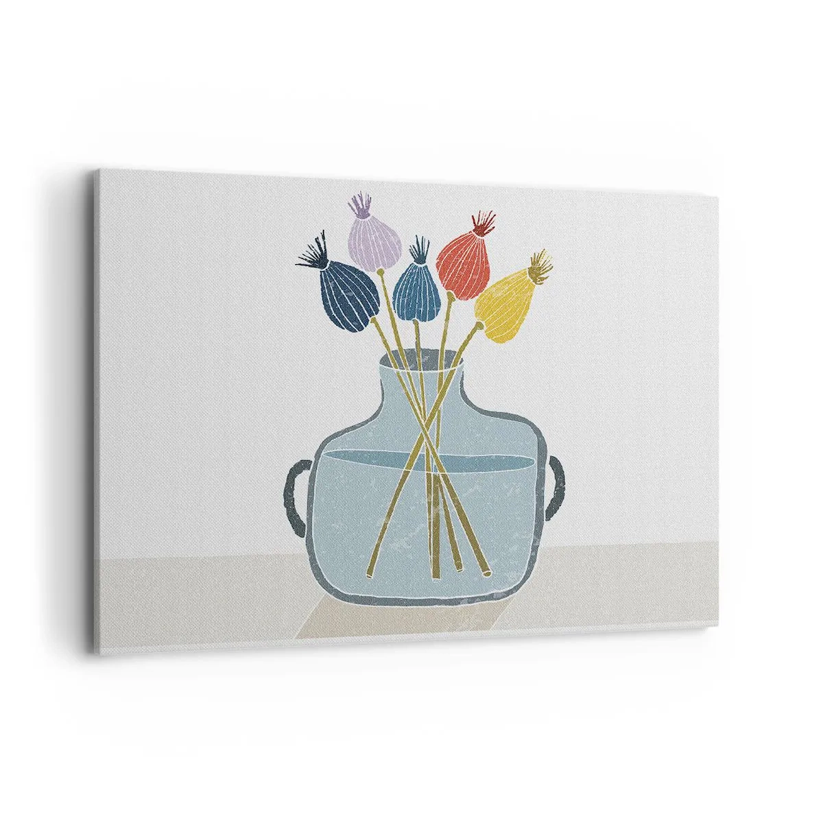 Obraz na plátne - Makové kvety - 100x70 cm