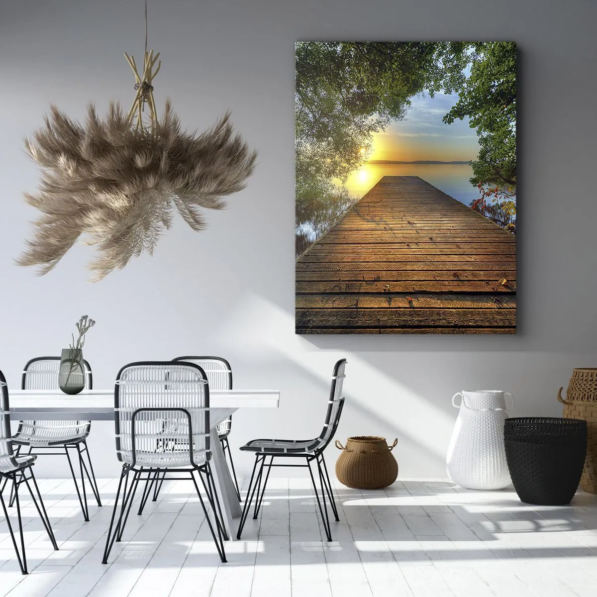 Obraz na plátne - Neponáhľaj sa, posaď sa - 50x70 cm