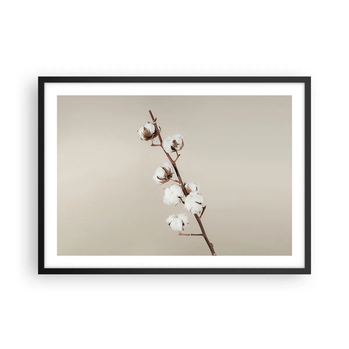 Plagát v čiernom ráme - Pri zdroji mäkkosti - 70x50 cm