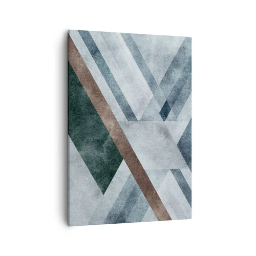 Obraz na plátne - Sofistikovaná elegancia geometrie - 50x70 cm