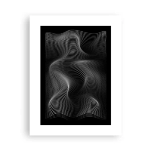 Plagát - Tanec svetla v priestore - 30x40 cm