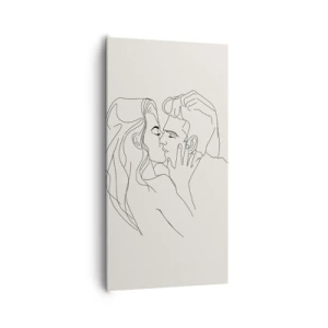 Obraz na plátne - Zamotaní citom - 65x120 cm