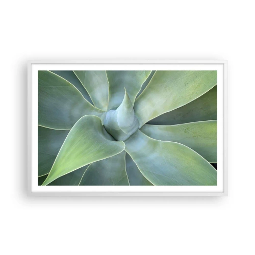 Plagát v bielom ráme - Zrodenie zelene - 91x61 cm