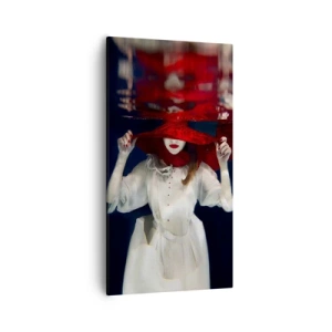 Obraz na plátne - Divoženka - 55x100 cm