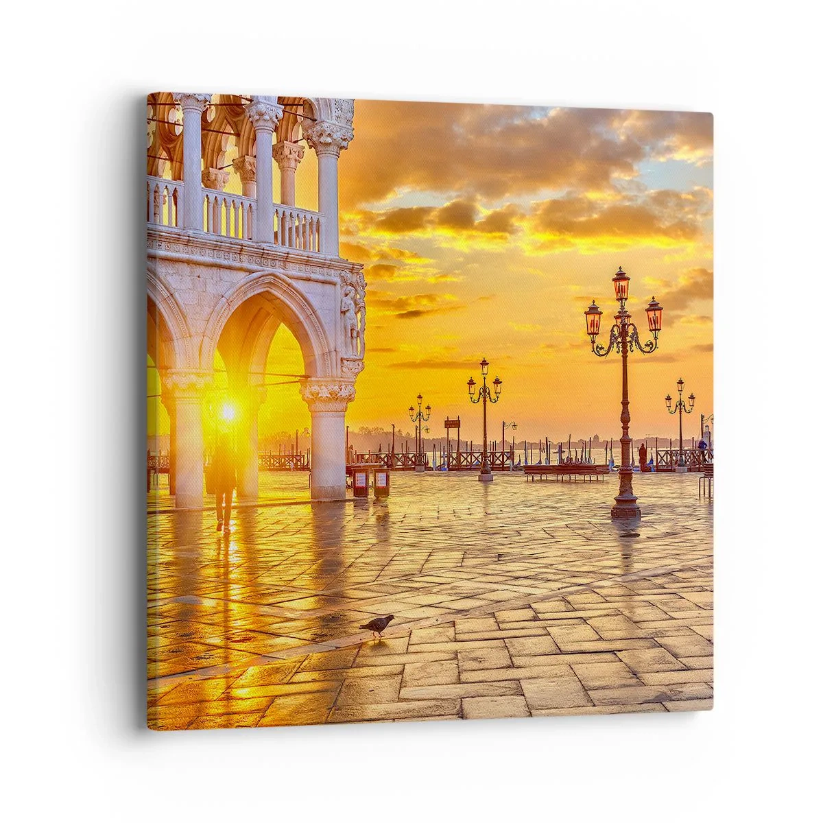 Obraz na plátne - Kde sú všetci? - 40x40 cm