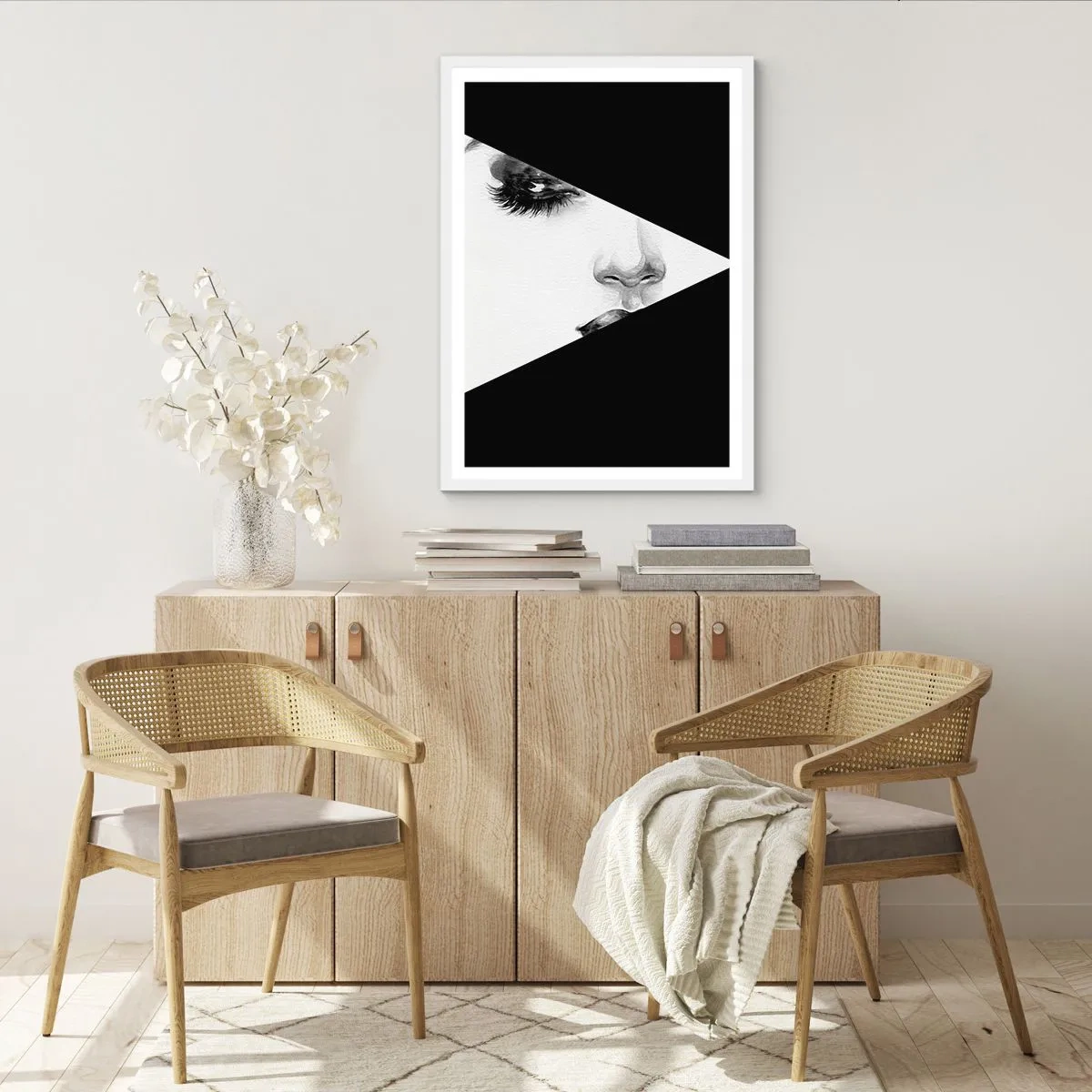 Plagát v bielom ráme - Vždy neobjavená - 50x70 cm
