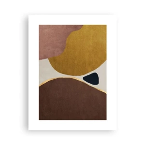 Plagát - Abstrakcia – miesto v priestore - 30x40 cm