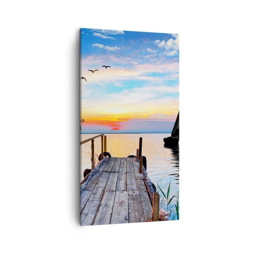 Obraz na plátne - Dobrý večer - 45x80 cm