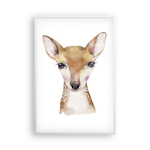 Plagát v bielom ráme - Povaha nevinnosti - 61x91 cm