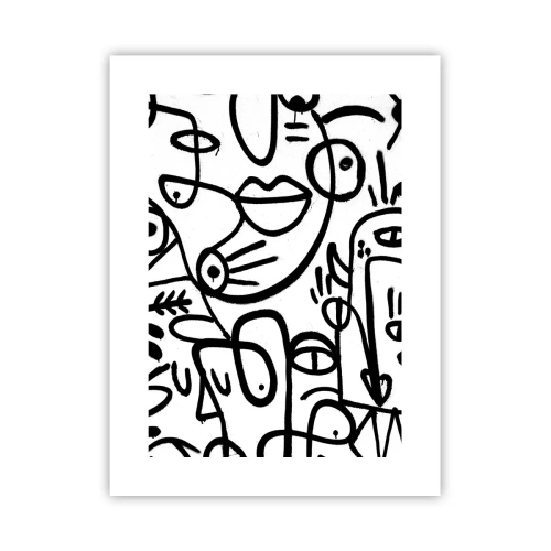 Plagát - Tváre a preludy - 30x40 cm