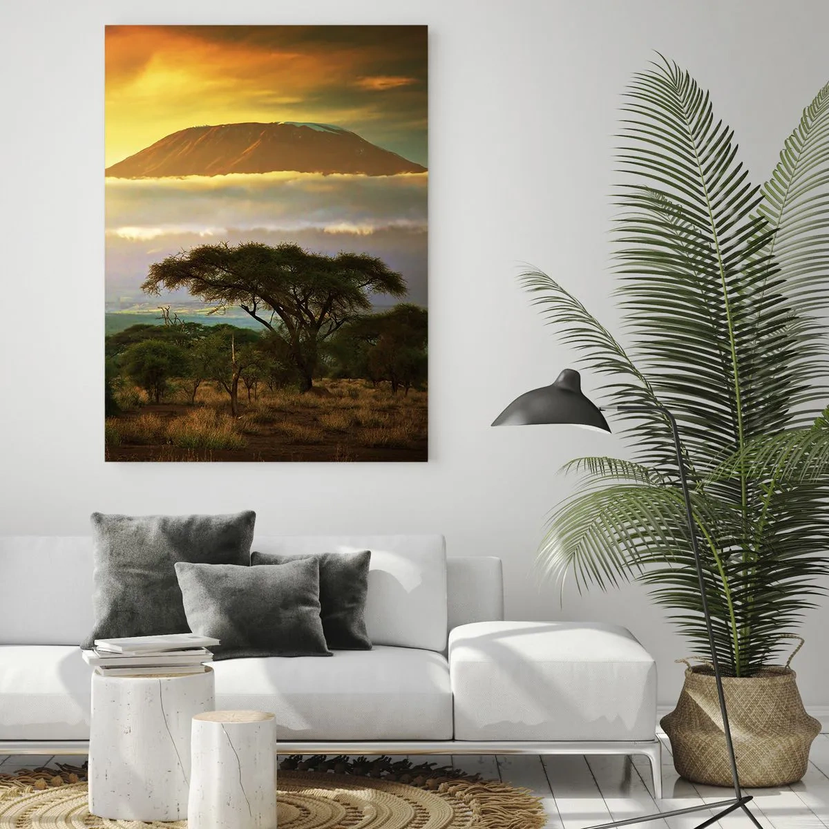 Obraz na skle - Sen cestovateľa - 50x70 cm