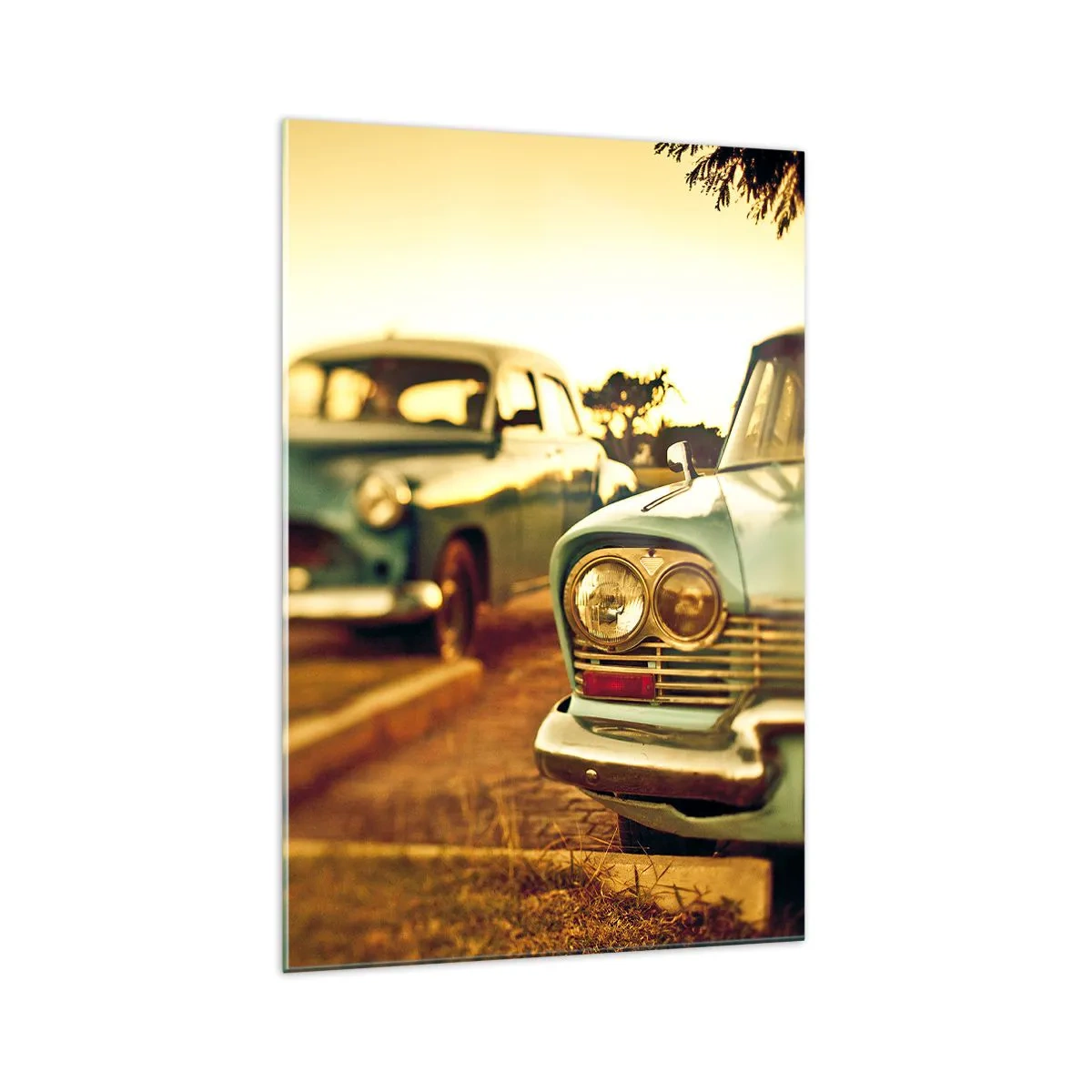 Obraz na skle - Počkáme, uvidíme - 70x100 cm