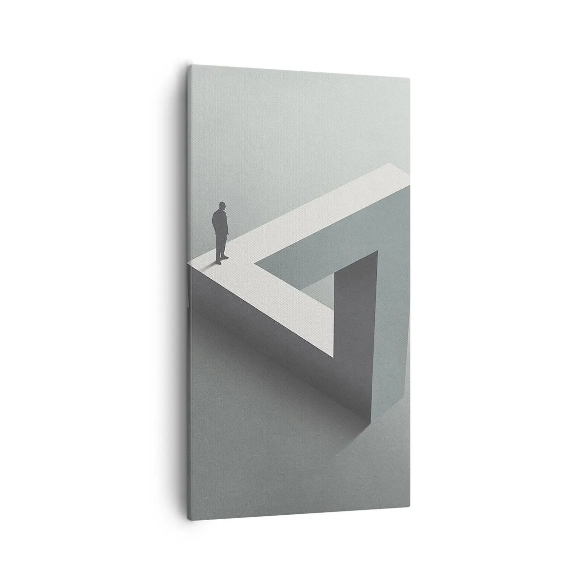 Obraz na plátne - A predsa je to možné - 55x100 cm