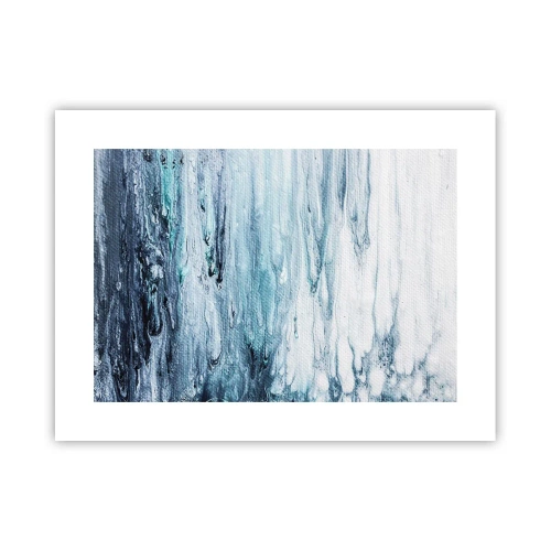 Plagát - Modré cencúle - 40x30 cm