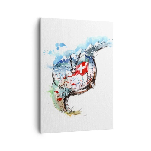 Obraz na plátne - Duch Švajčiarska - 50x70 cm