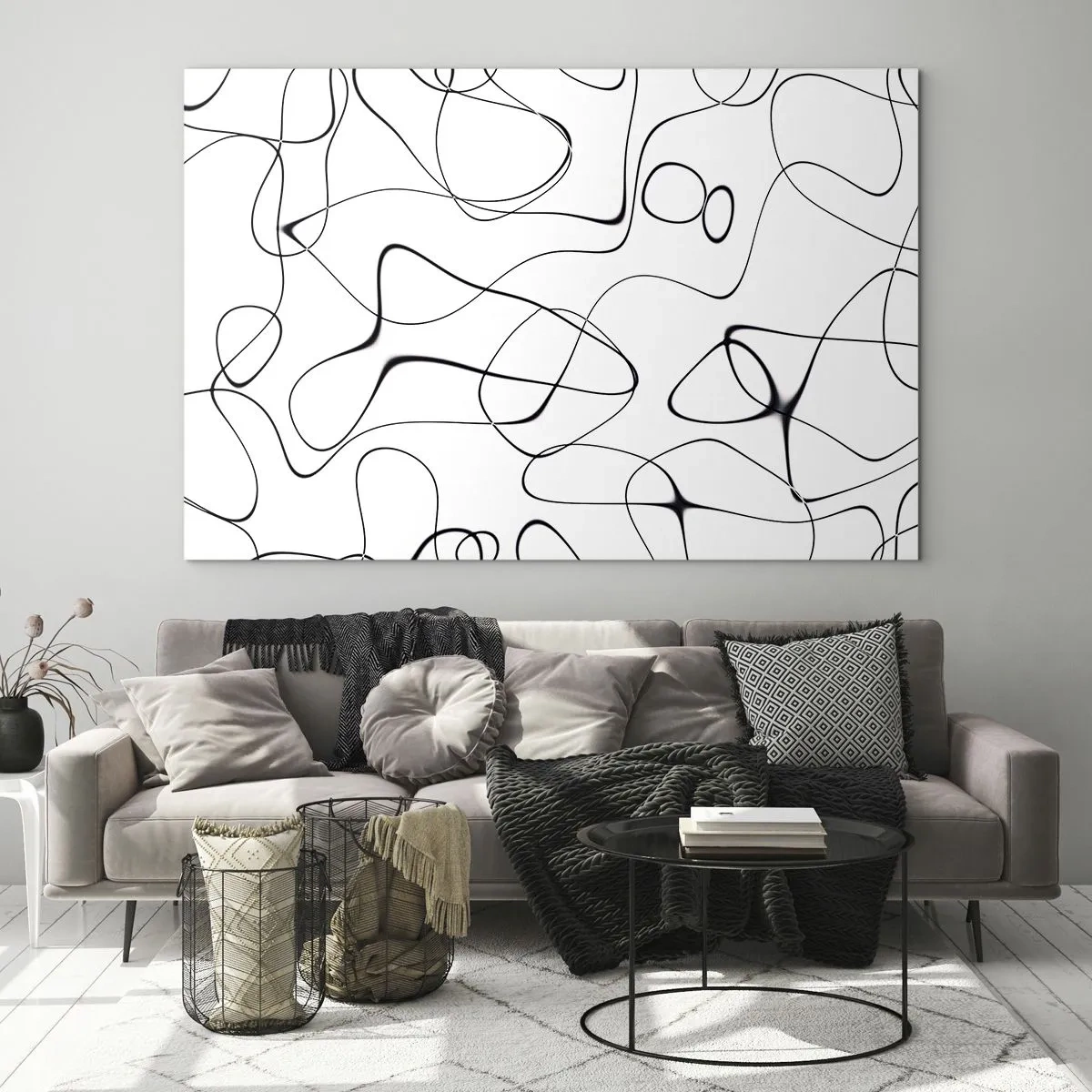 Obraz na skle - Cesty života, zákruty osudu - 120x80 cm