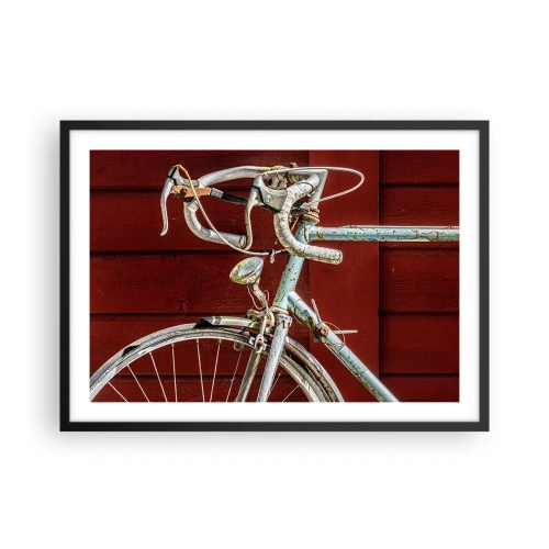 Plagát v čiernom ráme - Stvorený pre víťazstvo - 70x50 cm