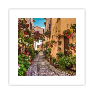 Plagát - Talianske zákutie - 30x30 cm