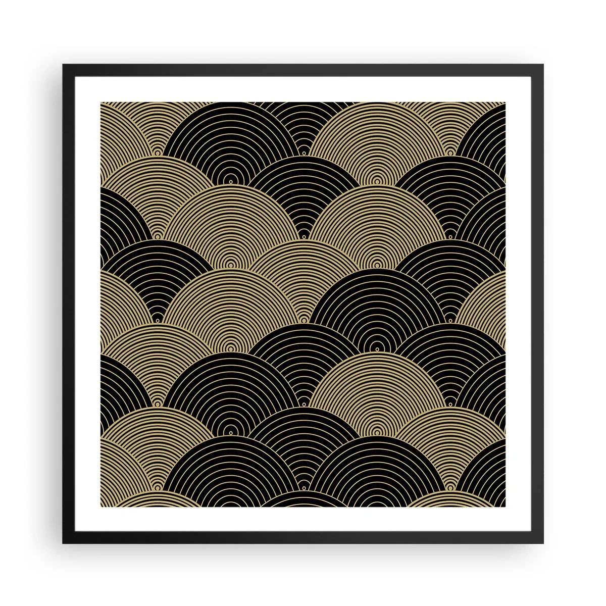 Plagát v čiernom ráme - Jednota v mnohosti - 60x60 cm