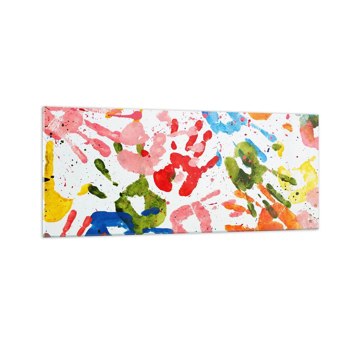 Obraz na skle - Choď v stopách - 100x40 cm