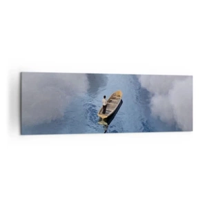 Obraz na plátne - Život – cesta – neistota - 160x50 cm