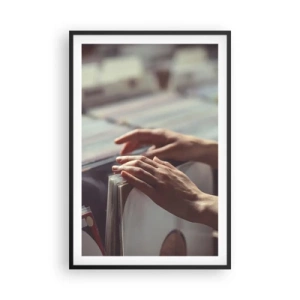 Plagát v čiernom ráme - Hľadanie emócií - 61x91 cm