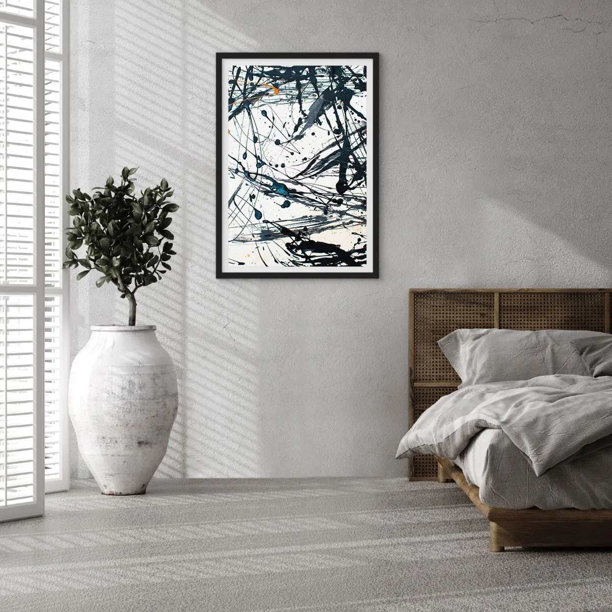 Plagát v čiernom ráme - So zmyslom alebo bez zmyslu? - 40x50 cm