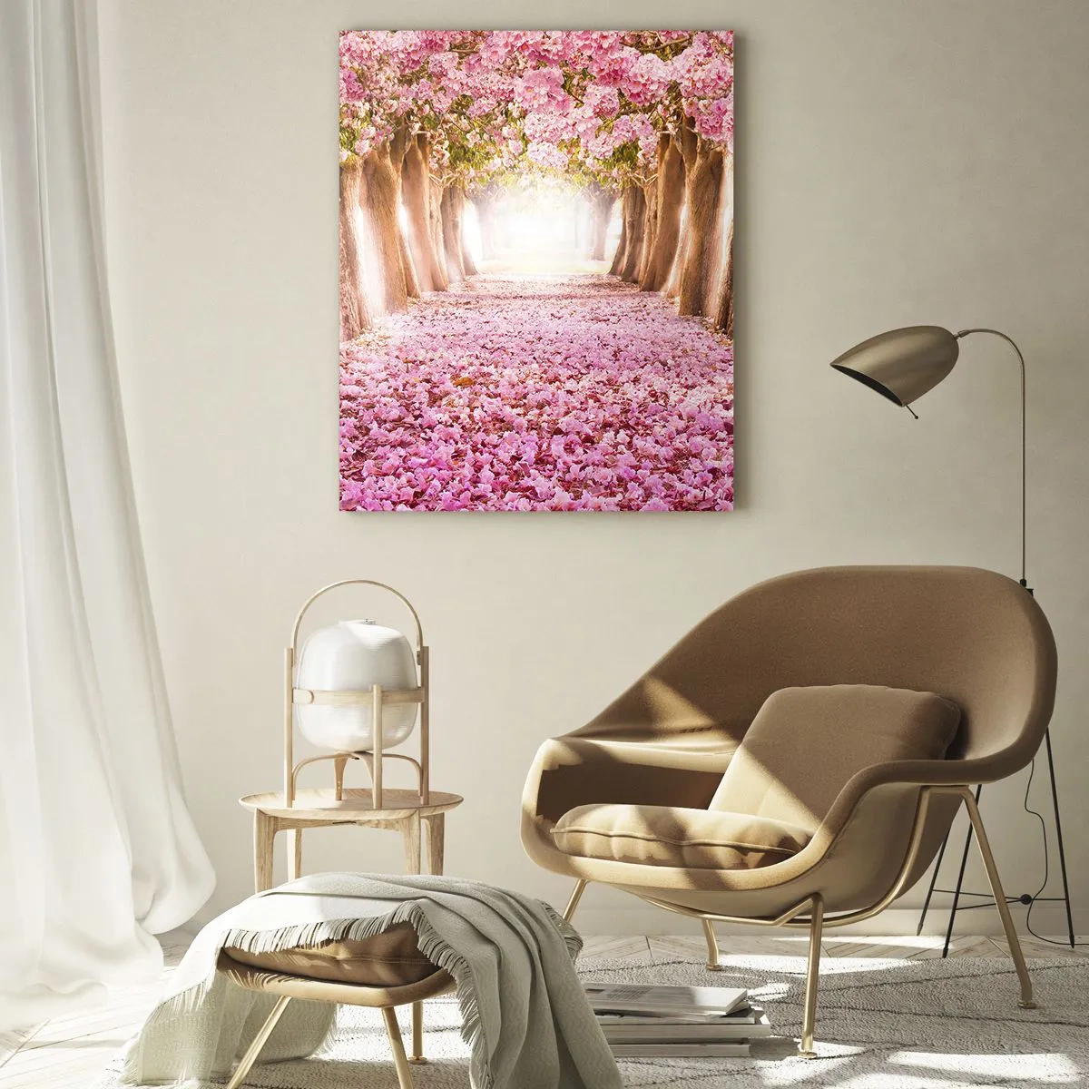 Obraz na skle - Cesta do raja - 50x70 cm