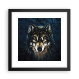 Plagát v čiernom ráme - Alfa? A omega - 30x30 cm