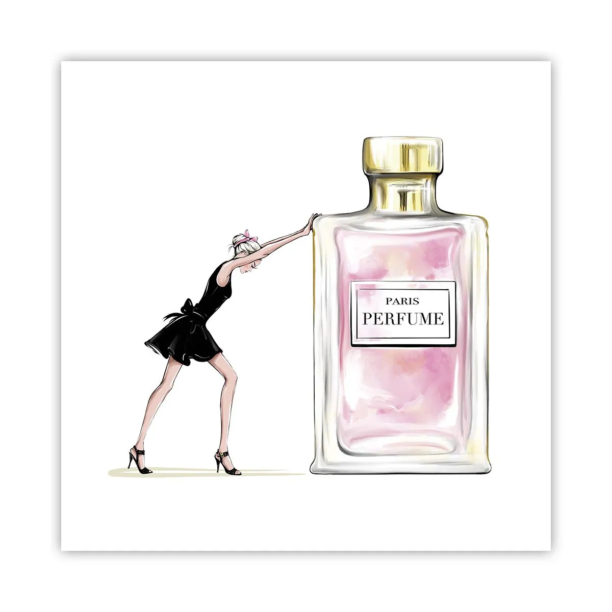 Plagát - Podstata ženskosti - 50x50 cm